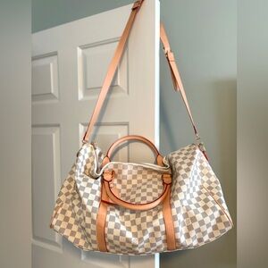 Checkerboard Large Weekender Duffle Bag